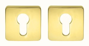 Дверная накладка под ключ Colombo Design PT 13 полированная латунь (RoboquattroS)