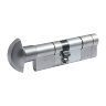 Цилиндр Securemme 361PCS4050115 K64 40/50 мм 5кл +1 монтажный ключ/ручка матовый хром