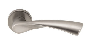 Дверная ручка Colombo Design Flessa CB51 матовый никель 50мм розетта