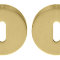 Дверная накладка под прорезь Colombo Design CD 1043 матовое золото (Madi, Milla, Nagare)