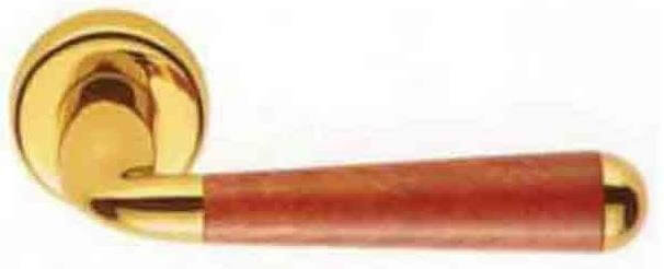 Дверная ручка Colombo Design Tempo CD 61 золото с накладками под ключ
