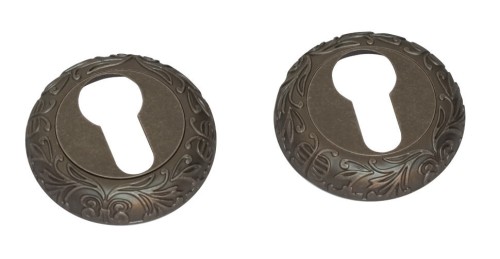 Дверная накладка RDA Antique Collection ZR античная бронза (23642)