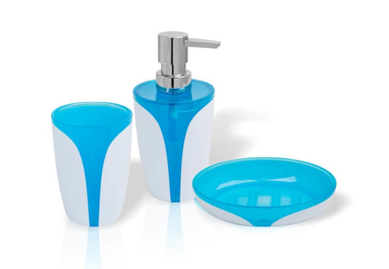 Набор аксессуаров для ванной комнаты Trento Arte Blue (37118)