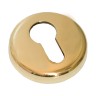 Накладка дверная под ключ RDA Eco plus RD 63 G B полированная латунь (21425)