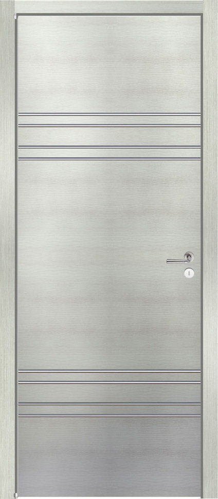 Дверь межкомнатная ламинированная PIANO A8/2, лиственница светлая