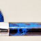 Дверная ручка Fimet Club Line хром/синий R ф/з (sale)