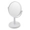 Зеркало косметическое Trento, белое, круглое (33497)