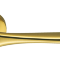 Дверная ручка Colombo Design Madi матовое золото 50мм розетта