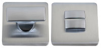 Дверная накладка WC Colombo Design BT 19 BZG матовый хром (Esprit, Fedra)