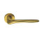 Дверная ручка Colombo Design Madi матовое золото с накладками под прорезь