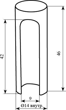 Колпачок для дверной петли STV PB14 полированная латунь (10874)