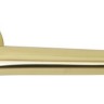 Дверная ручка Firenze Luxury Linda полированная латунь R ф/з (33120)