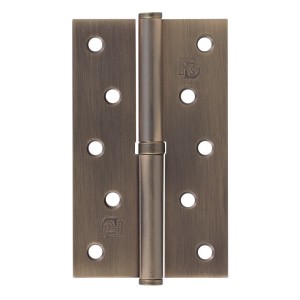 Петля дверная RDA 125*3*2,5 (1 подш, сталь) матовая античная латунь (правая) (30501)