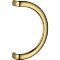 Ручка тянущая Colombo Design Logo LC16 zirconium gold HPS