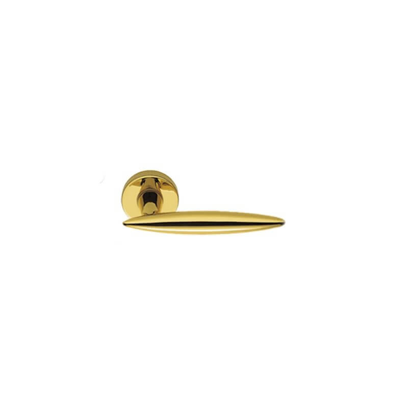 Дверная ручка Colombo Design Pegaso золото с накладками под ключ