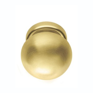 Дверная ручка Colombo Design Robot CD45 Fisso круглая матовое золото