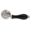 Ручка Fimet 148-269 F21 Lady никель/черный фарфор серебрянная полоска R ф/з