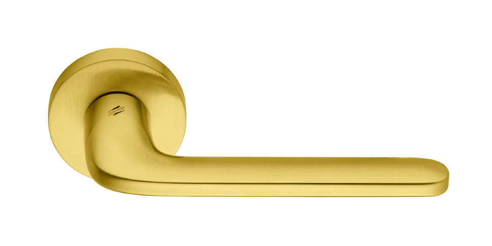 Дверная ручка Colombo Design Roboquattro ID 41 матовое золото
