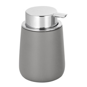 Дозатор жидкого мыла Trento Push серый (54605)
