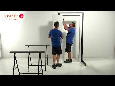 Система для складывающихся дверей Compack LP80 (LFM90) L Видео