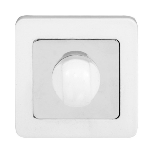 Накладка COMIT Moderno WC, хром/белый (49240)