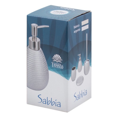 Дозатор жидкого мыла Trento Sabbia, серебро (46331)