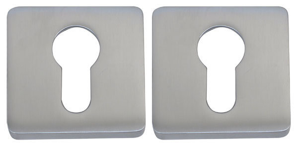 Дверная накладка под ключ Colombo Design BT 13 матовый хром (Esprit, Fedra)