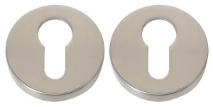 Дверная накладка под ключ Colombo Design CD 43 G матовый никель     (Flessa, Taipan, Tender)