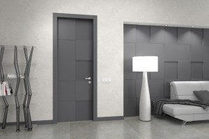 Дверь межкомнатная Comeo Porte Scacco grigio