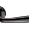 Дверная ручка Colombo Design Robot CD 41 матовый черный 50мм розетта