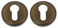 Дверная накладка под ключ Colombo Design CD 63 G B античная латунь (Ida, Mach, Olly, Peter)
